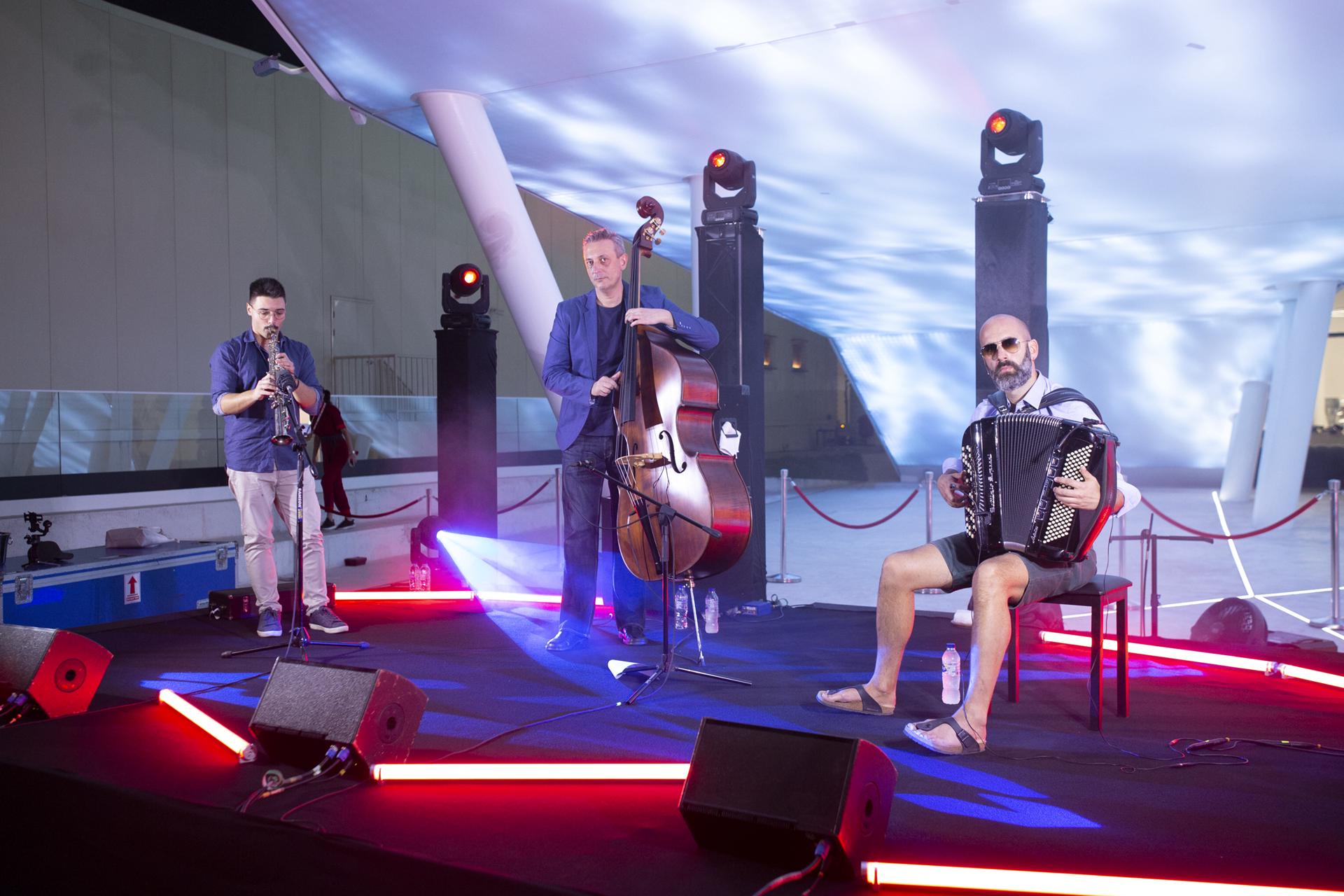 Nenad Vasilić trio, jazz concerts at Expo