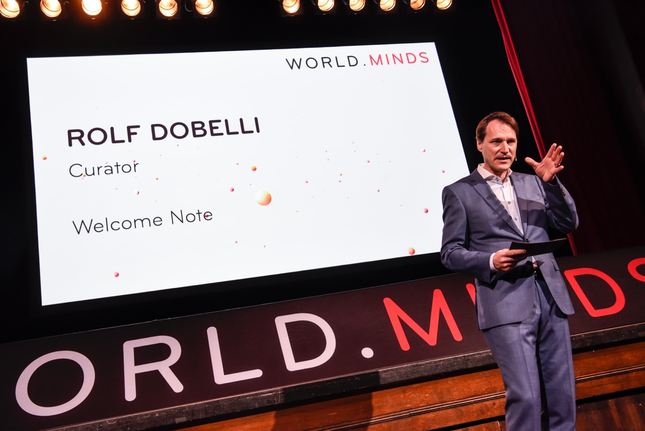 INTERVIEW: Rolf Dobelli, WORLD.MINDS Foundation